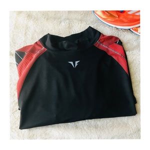 Take Five Men’s Athletic Long-Sleeve Biking Shirt